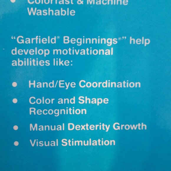 HTF Garfield "Snappy Dresser" Activity Teaching Doll - Picture 8 of 13